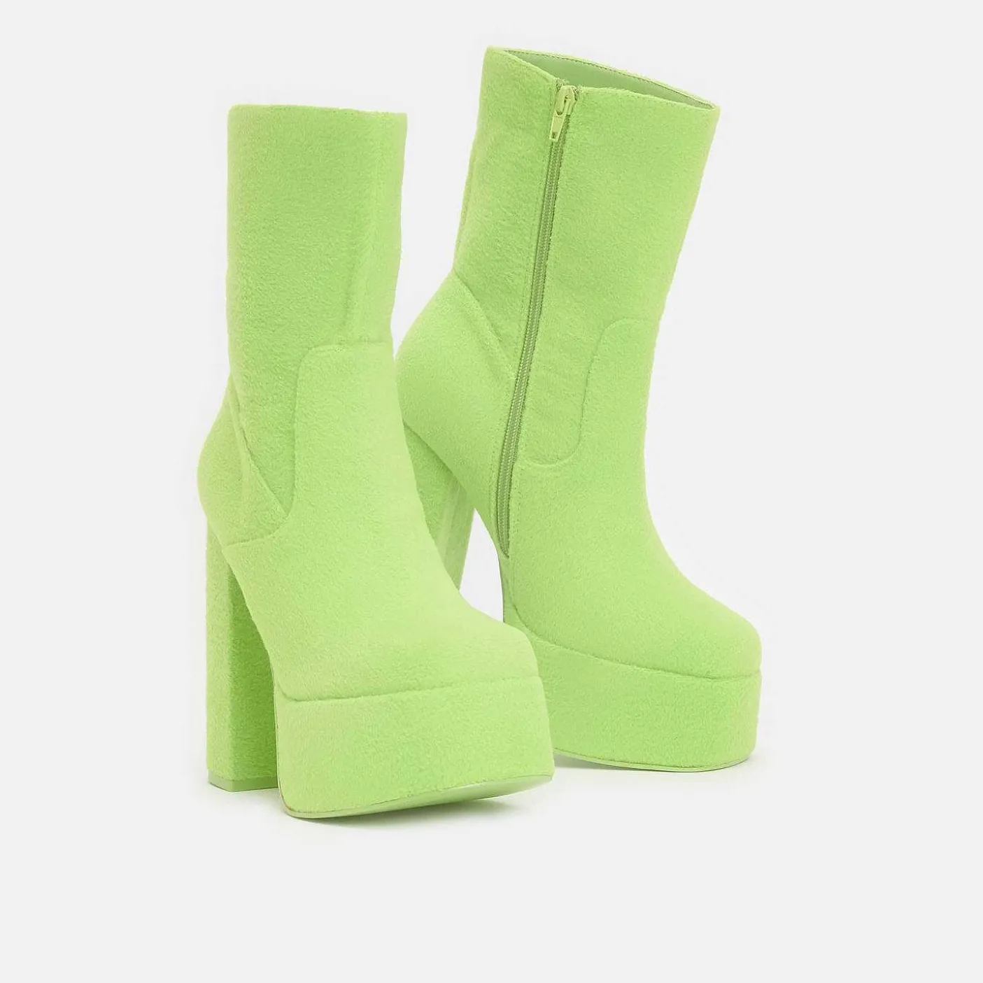 Damskie KOI footwear Buty Platformowe^Buty Na Platformie Dipsy Fluffy - Teletubisie X Koi