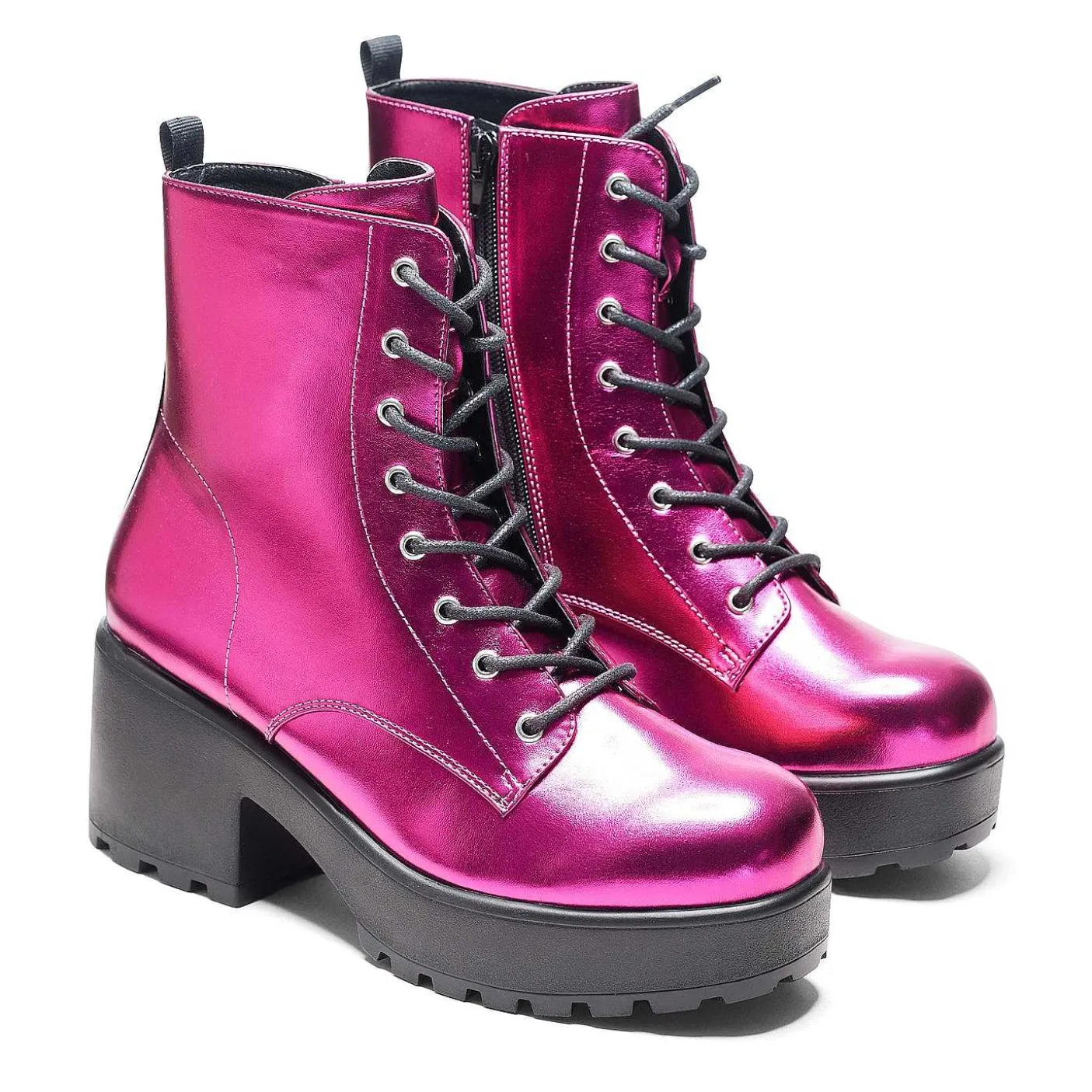 Damskie KOI footwear Buty Platformowe^Buty Na Platformie Wojskowej Fuschia Haze | Buty Damskie | Obuwie Koi