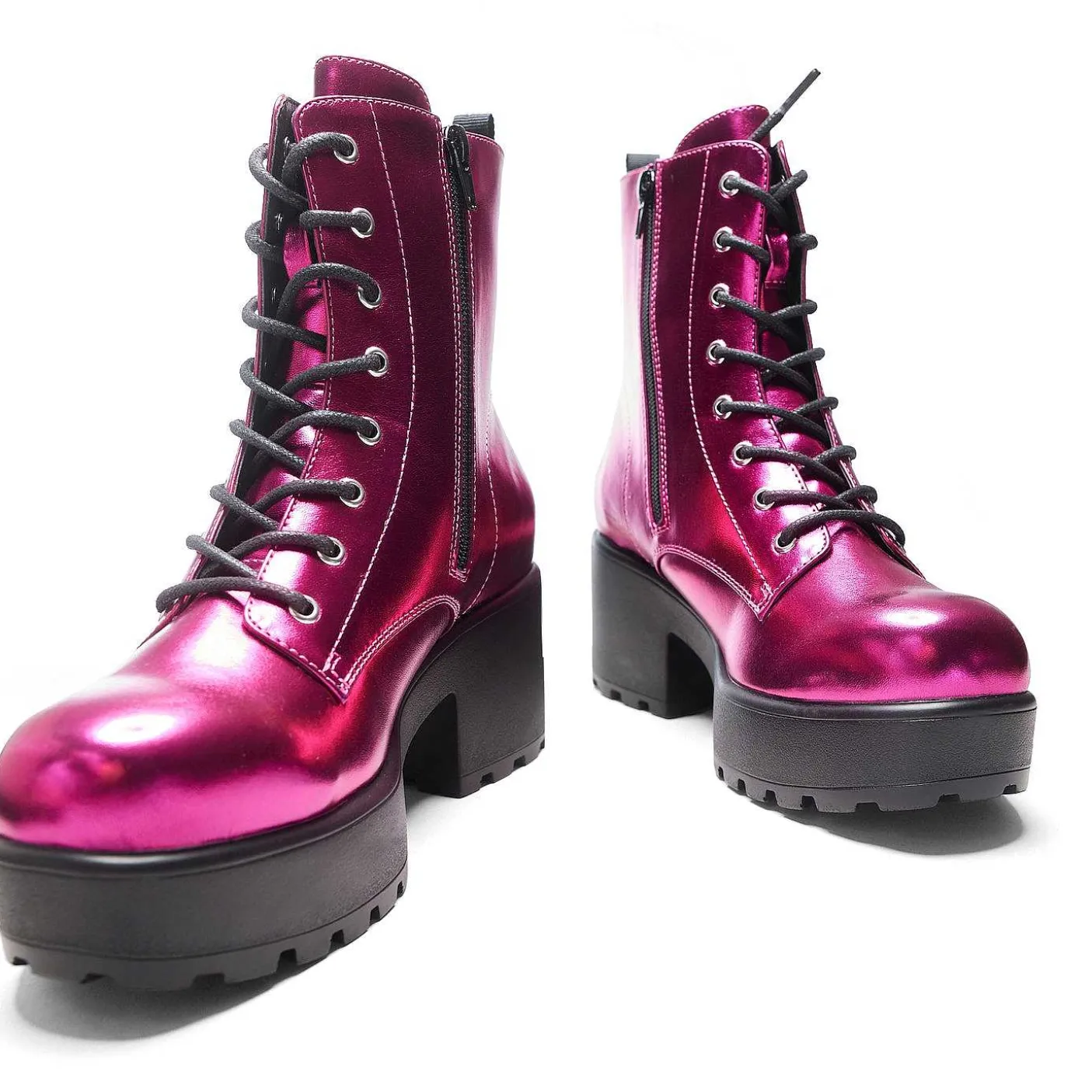 Damskie KOI footwear Buty Platformowe^Buty Na Platformie Wojskowej Fuschia Haze | Buty Damskie | Obuwie Koi