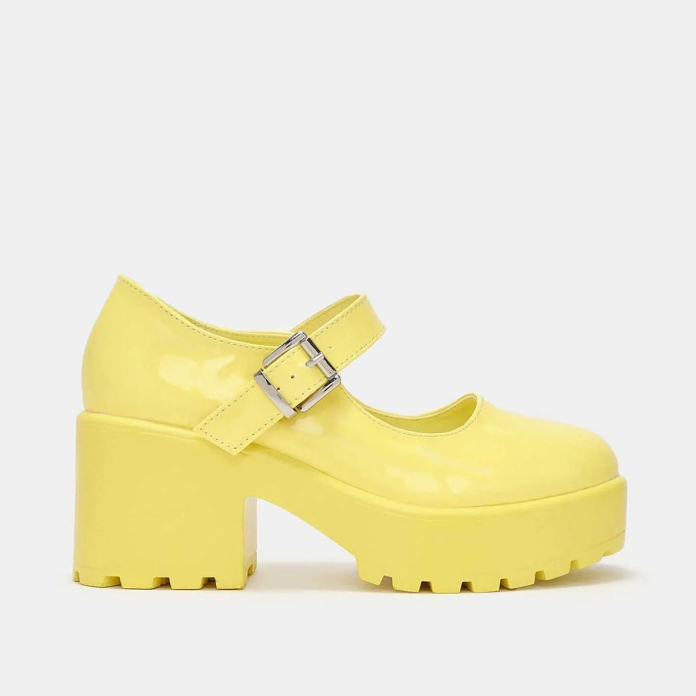 Damskie KOI footwear Mary Janes Na Obcasie^Buty Tira Mary Jane „Sunshine Yellow Edition"