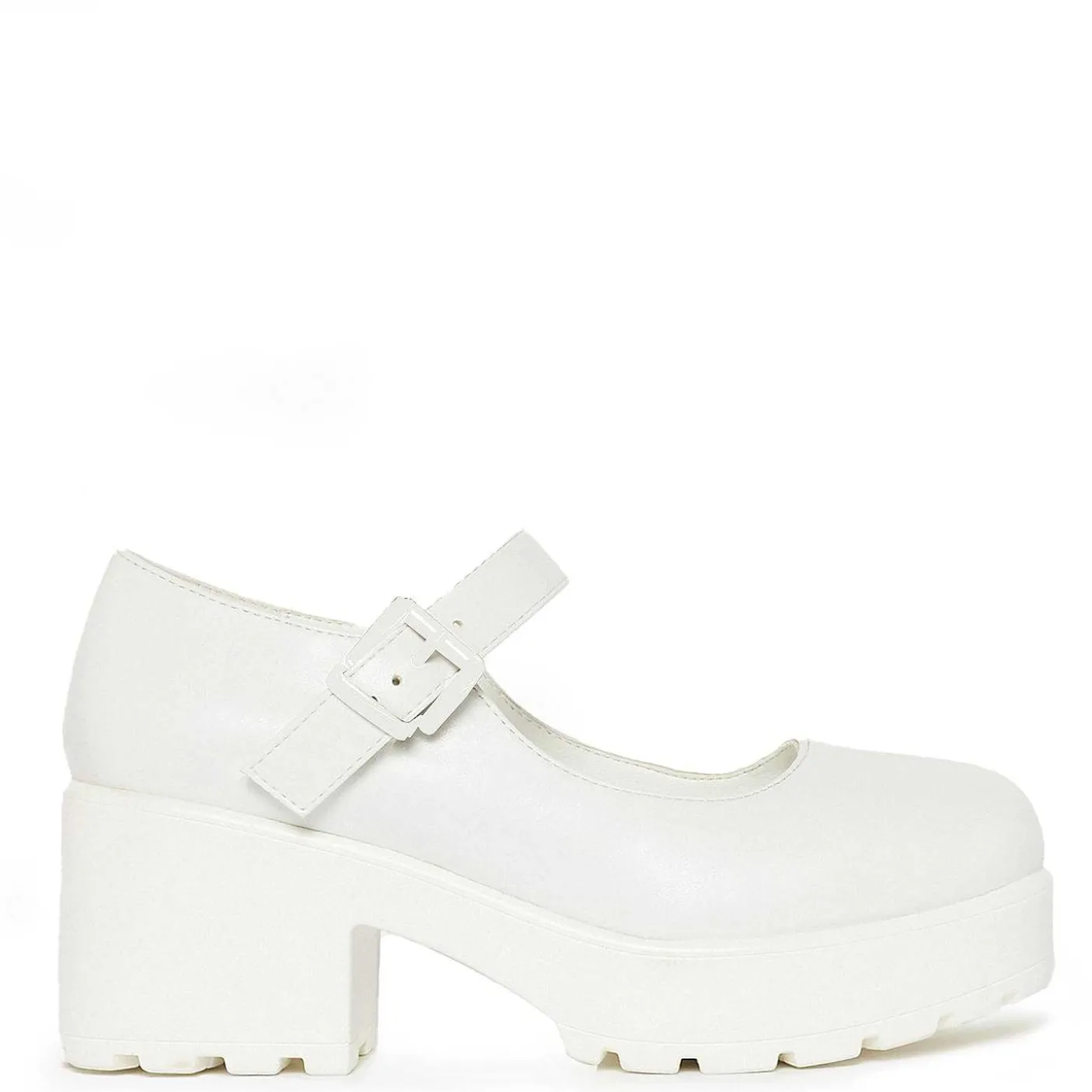 Damskie KOI footwear Maryjane^Buty Tira Mary Jane „White Washout Edition"