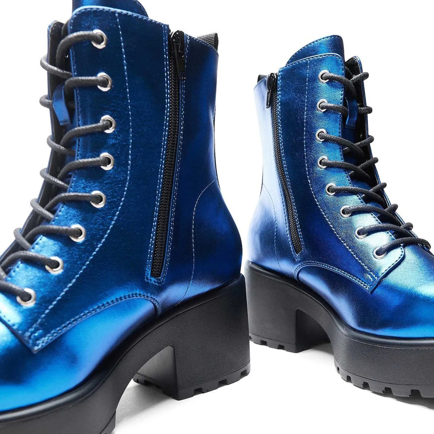 Damskie KOI footwear Grube Buty^Buty Wojskowe Na Platformie Cobalt Haze | Buty Damskie | Obuwie Koi