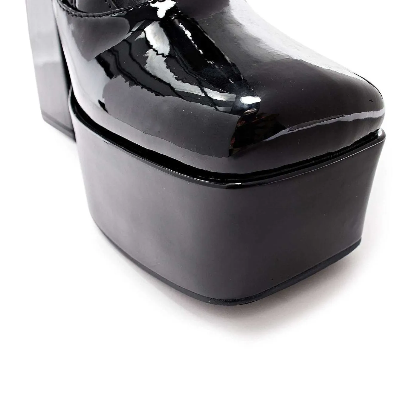 Damskie KOI footwear Buty Na Obcasie^Dlugie Buty Ritual State Patent - Czarne | Obuwie Koi