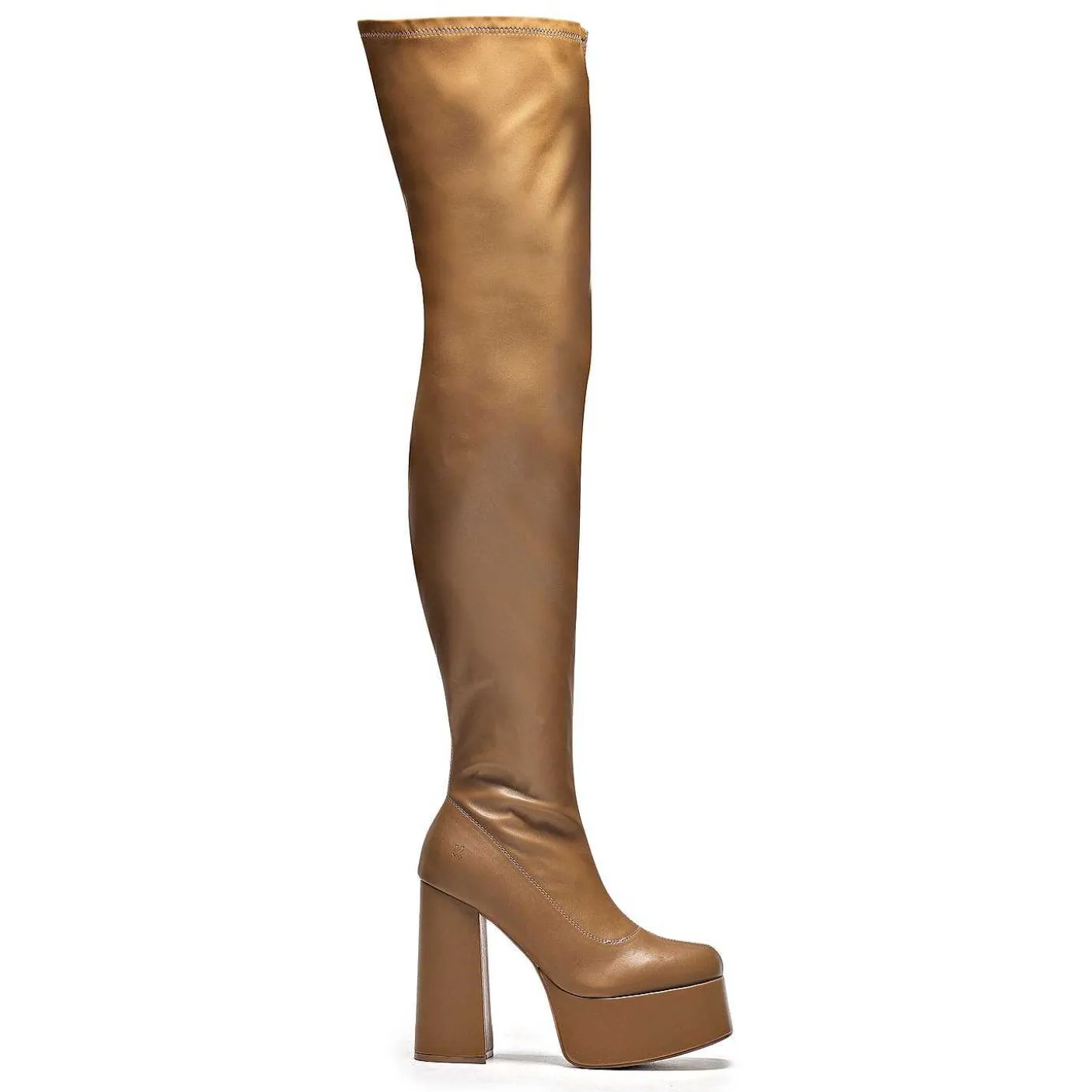 Damskie KOI footwear Dlugi But^Kozaki Za Kolano The Redemption Plus Size Khaki