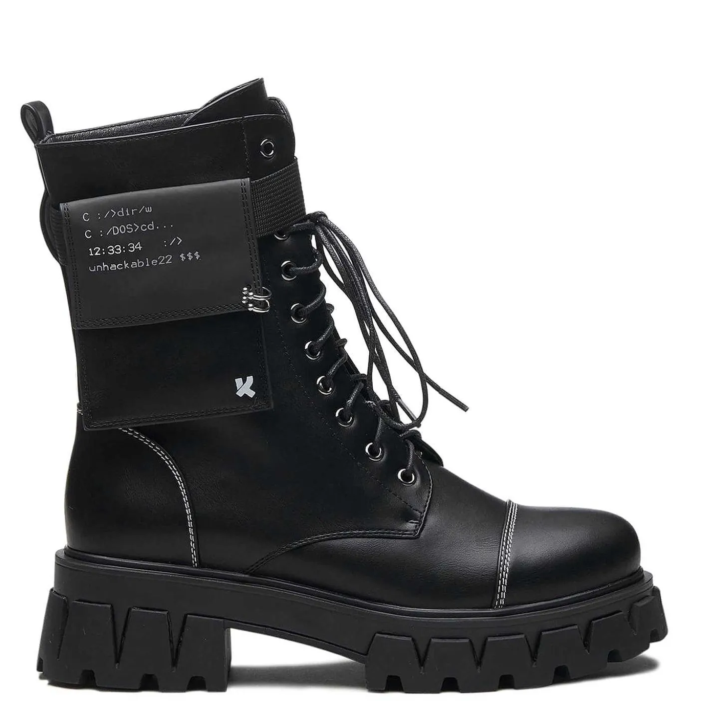 Męskie KOI footwear Czarne Buty^Męskie Buty Cyber Fallout Banshee