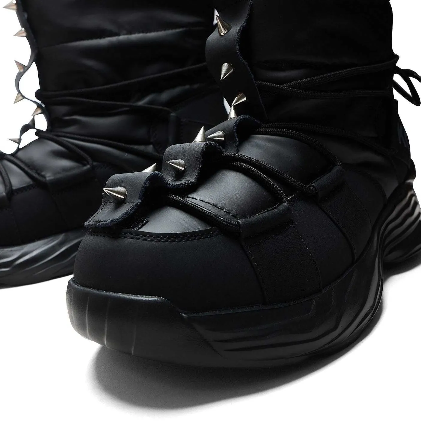 Męskie KOI footwear Buty Do Kostki^Męskie Buty Sniegowe Z Kolcami Cauldrife Demons - Czarne | Obuwie Koi