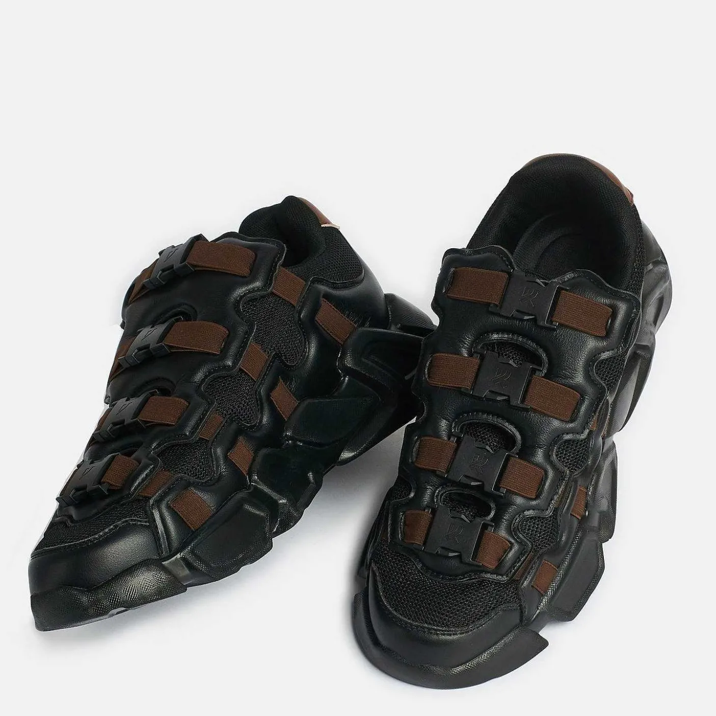 Męskie KOI footwear Grube Tenisówki^Męskie Buty Sportowe Magma Z Ukrytym Lesnym Potworem