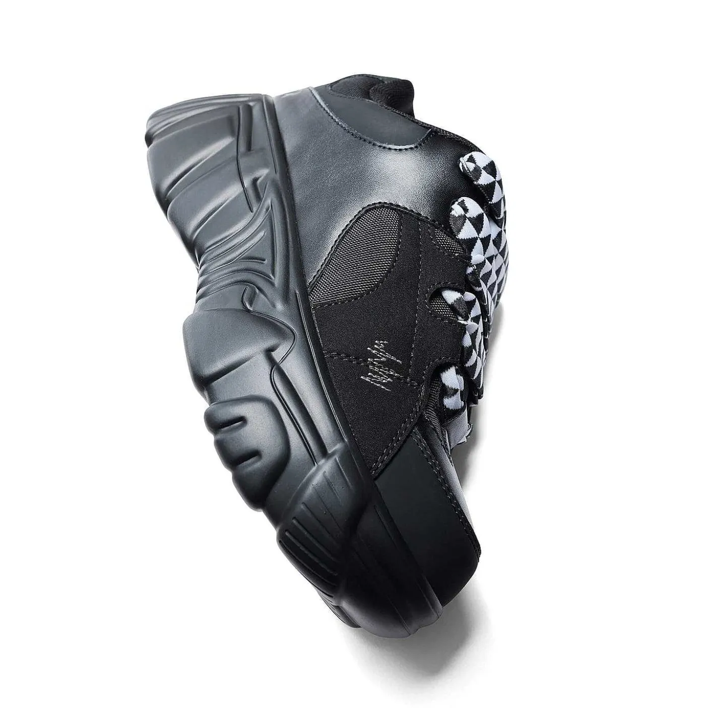Damskie KOI footwear Sportowi Trenerzy^Męskie Buty Sportowe Na Grubej Podeszwie Ricta Flip Biala Koronka