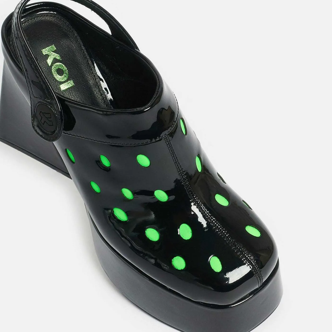 Damskie KOI footwear Szpilki Na Platformie^Neonowe Szpilki Alien Galaktycznego Boomu