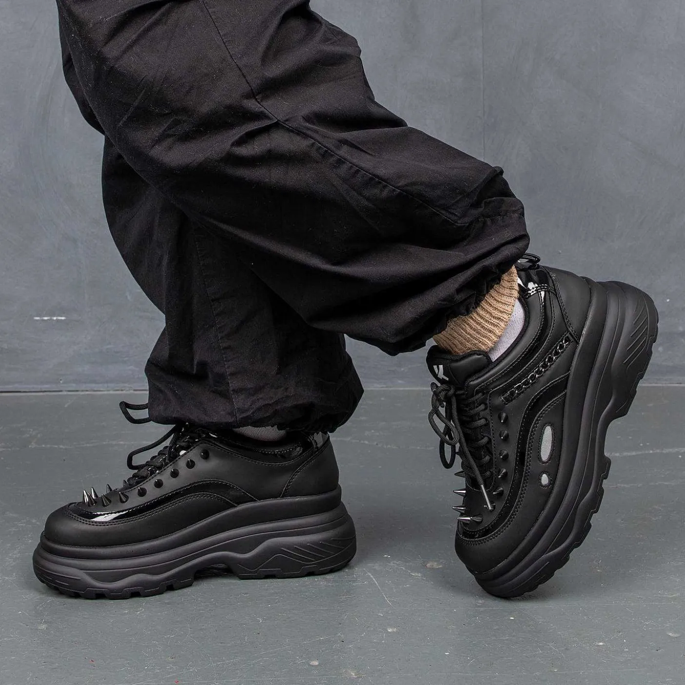 Damskie KOI footwear Gruby Trener^Trenerzy Zguby Wygnania | Trampki I Buty W Stylu Grunge | Koi