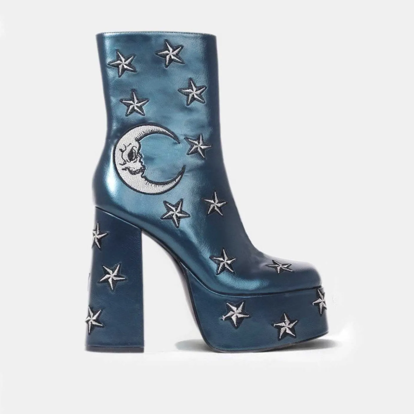 Damskie KOI footwear Buty Na Obcasie^Turkusowe Buty Na Obcasie Dreams Of Mooncraft