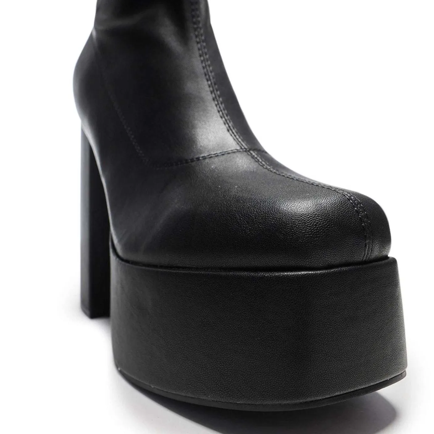 Damskie KOI footwear Rozruch Platformy^Wysokie Buty Za Kolano The Redemption Plus Size